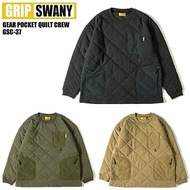 日本預訂 多色選 grip swany gear pocket quilt crew 長袖上衣