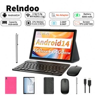 Android Tablet 2-In-1 With Keyboard And Mouse, 2025 TopS Android 14 10 Inch Tablet, (4GB+4GB)RAM+64G