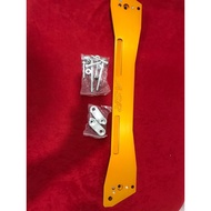 HONDA CIVIC EG6 EG9 SR3 SR4 SIR REAR CENTER LOWER ALUMINIUM BAR