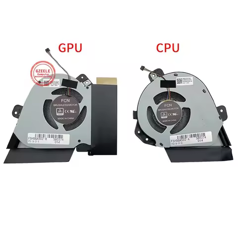 New CPU GPU Cooling Fan Cooler Radiator for ASUS ROG Zephyrus G15 GA502I Strix GU505 GU505D GU505DU 