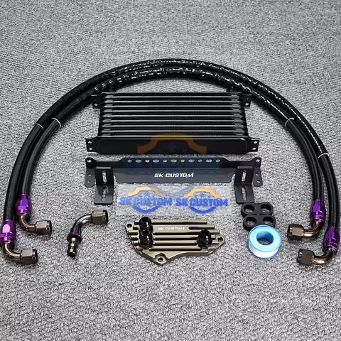 SK CUSTOM Engine Oil Cooling Kit for BMW N20 N26 N55 N51 N52 N53 N54 F30 F34 F07 F10 F12 E83 E84 F25