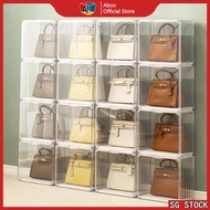 Transparent Display Box Lego Storage Box Acrylic Display Shelf Showcase Bag display cabinet handbag Dust-proof Display