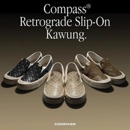[ORIGINAL] Sepatu Compass Kawung (Black/Camel/Cream)/Compass