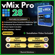 vMix Pro v28 Latest For Windows (64-bit)