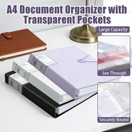 Fail Sijil Folder Sijil Organizer Fail Clear Folder Organizer🔥Ready Stock🔥60 File A4 Organizer Folde