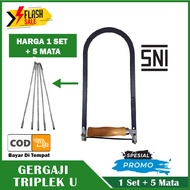 [5 PCS] Mata Gergaji Kayu  Gergaji Ukir Gergaji Triplek Manual Gergaji Triplek Pemotong Triplek U Gergaji Triplex Alat Gergaji Triplek Triplex SAW