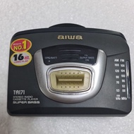 aiwa HS-TA171 AM/FM RADIO STEREO Super Bass Cassette Player(for Radio only)