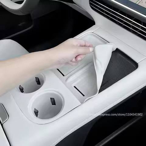 Fit For Xpeng G6 Wireless Charging Silicone Pad Central Control Water Cup Pad Xiaopeng Protective In