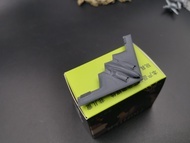 Ghostly Invisible Strategic Bomber Model B2 Stealth Aircraft Finished Product Model Toy for Collecto