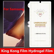 King Kong Film HD Hydrogel Film Screen Protector For Samsung S8 S9 S10 S20 S21 S22 Plus Note 10 Plus S10 Lite Note 20 Ultra Note 8 9 Hydrogel Film Protector