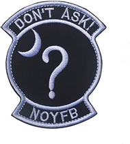 Oyster-Patch Usaf Air Force Don'T Ask Noyfb Aviation Tactical Patch Hook & Loop Small