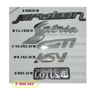 PROTON SATRIA GTI EMBLEM LOGO - (ABS)