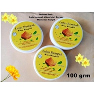 LuLur kayu Bangkal 100g Lulur kuning lulur rempah Mencerahkan Memutihkan