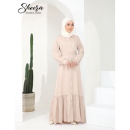 SHEERA 3 WAY DRESS WITH BELT (NUDE) 789 / P789