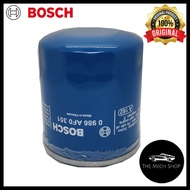 BOSCH YZZD2 Toyota Oil Filter Alphard Camry Estima Harrier 3.0 Innova TGN40 Hiace Hilux Kun25 Urvan 
