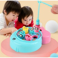 Magnetic Fishing Toy, Children's Manual Spinning Fishing Toy