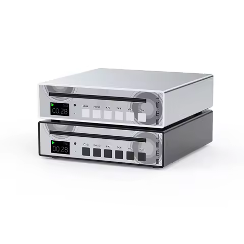 SMSL PL100 Hi-res Audio CD Player Portable CS43131 support Optical Coaxial 32Ω/60mW 3.5mm Headphone 