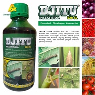 DJITU 528 SL Insektisida - dimehipo abamektin untuk ulat grayak kutu daun wereng dan thrips