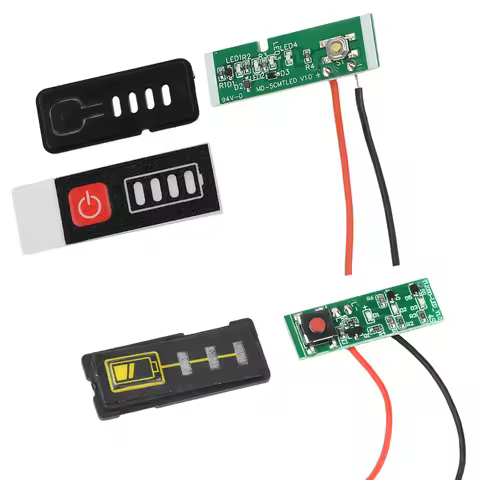10S 5S Lithium Battery Display 18V 21V 36V 42V Electric Drill Screwdriver Battery Capacity Indicator