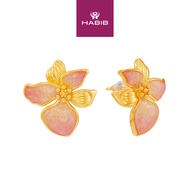 HABIB 999/24K Yellow Gold Earrings 9200003Y(E)