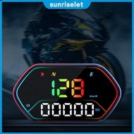 Ebike Electric Speedometer IP68 Waterproof Motorcycle Heads Up Display Digital LCD Display Universal