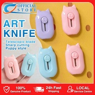 [SG Stock] Cutter Utility Knife Stationery Portable Knife Retractable Knife Mini Pen Knife