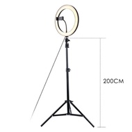 Lampu Bulat FB Live Video Lampu Rekod Ring Light with stand for Mobile Phone Shooting Live Streaming