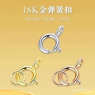 Gold Buckle Necklace Thin diy Accessories Necklace 18k Gold Colorful Gold Connection Rope Bracelet B