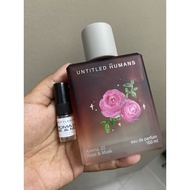 SAMPLE SIZE PERFUME : HMNS UNTITTLED 02 AROMA ROSE & MUSK