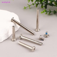 wallpink 2Sets stainless steel luggage screws, luggage accessories Luggage Wheels Bolts 6*33-60mm Ne