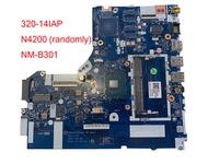 Fit for lenovo ideapad 320-14IAP motherboard N3350 N4200 CPU NM-B301 DDR3  100% ok