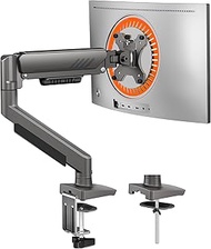 ErGear Monitor Mount for 13-34 Inch Screens [Upgraded - No More Bagging] Monitor Arm Tool-Free Quick