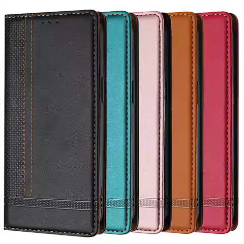 HX006 Wallet Flip Leather Case For OPPO Realme GT 8 7 6 6T 5 Neo 3 3T GT8 Pro Racing 5G Cover Stand 
