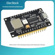 ESP32-C3-MINI-1-N4 Dev Board RISC-V WiFi6 BLE 5.0 4MB Flash Ultra Low Power for Arduino IoT DIY