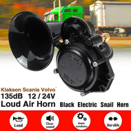 MEGA Klakson Mobil Truk Angin 12/24V terompet Angin Keong Scania Volvo Trompet Super Loud 135dB