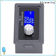 BLUEMING Frequency Generator, LCD Display Adjustable Output PWM Signal Generator, Stable DC 3.3V-30V