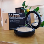 รุ่นใหม่ ✨ MAC Studio Fix Powder Plus Foundation12g แป้งผสมรองพื้น ตลับดำในตำนาน!