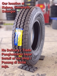 750 16 [ Installation ] 750R16 COMMERCIAL TRUCK / LORRY TYRE * TAYAR LORI * ( 1-30 days delivery, contact us )