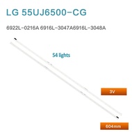 2 pieces/set LED backlight strip for LG 55UJ6800-CG 55UK6500PLA Light Bar6922L-0216A 6916L-3047A 304