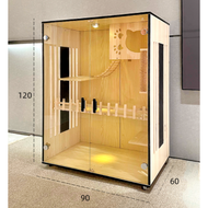 Premium Cat Cage Tempered Glass Door Villa Sangkar Kucing
