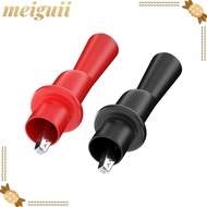MEIGUII Crocodile Clip, Univeral Alligator Crocodile Clamp, Multimeter Tool Crocodile Electrical Cla