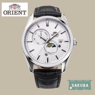 [ORIENT] SUN&MOON Automatic Watch Mechanical Contemporary RN-AK0305S Men's White Silver