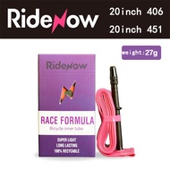 Ridenow bicycle tube inner tire 20'' road 406 451 349 355,16 18 20 folding bike tube lightweight TPU