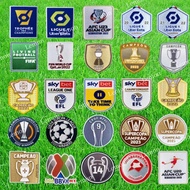 Ligue Patch,14 defending champions patches, Ligue 1 armband, Mexican league armband, 2022 Europa Lea