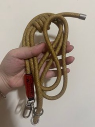 確定要私訊 二手 topologie 6.0mm rope 黃 掛繩 背繩 手機繩
