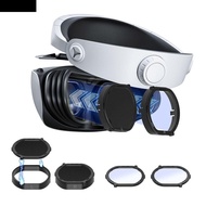 NYBHIA ป้องกันรอยขีดข่วน ตัวป้องกันเลนส์ VR ทนทานต่อการใช้งาน สากลสากลสากล ฝาปิดเลนส์ แว่นตา VR สำหรับแว่นตา ป้องกัน-ฝุ่น ฝาครอบกันฝุ่น สำหรับ PS VR/Playstation VR2 PS VR,
