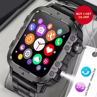 2026 New Military Smart Watch Men 3ATM Outdoor GPS Sports Fitness Tracker Health Monitor 1.44Inch Bl