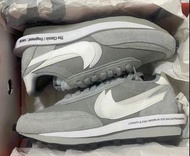 ✨Fragment Design x Sacai x Nike LDWaffle "Light Smoke Grey"聯名款 華夫運動休閒鞋 男女同款 灰白色