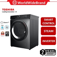 Toshiba 9.5KG Inverter Front Load UFB Washer TW-BK105GF4M(SK) | The GreatWaves™ | CycloneMix™ Smart 