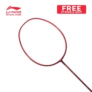 LI-NING WIND LITE STEALTH 78G BADMINTON RACQUET - WINE/RED - AYPR094-4